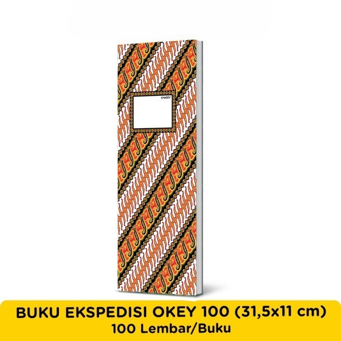 

Buku Folio Expedisi / Ekspedisi Okey 100 Lembar Hard Cover