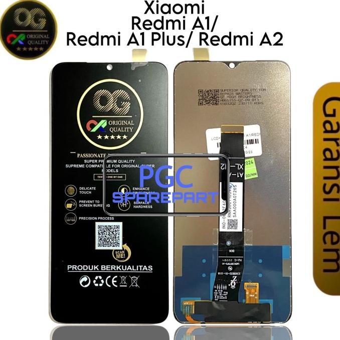 ORI SUPER OG LCD Touchscreen Xiaomi Redmi A1 / A1+ A1 Plus A1plus A2 [terbaik]