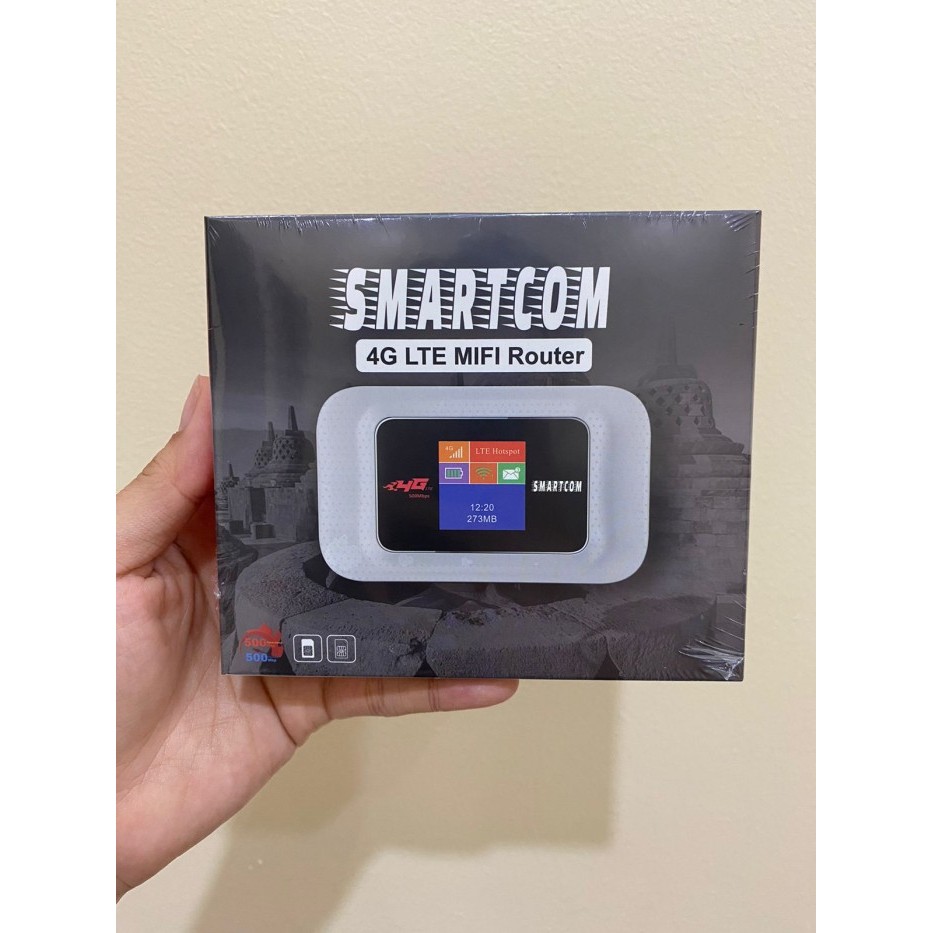 TERBARU Modem Mifi Wifi 4G SMARTCOM E5577 PRO 3000 mAh Unlock All Operator