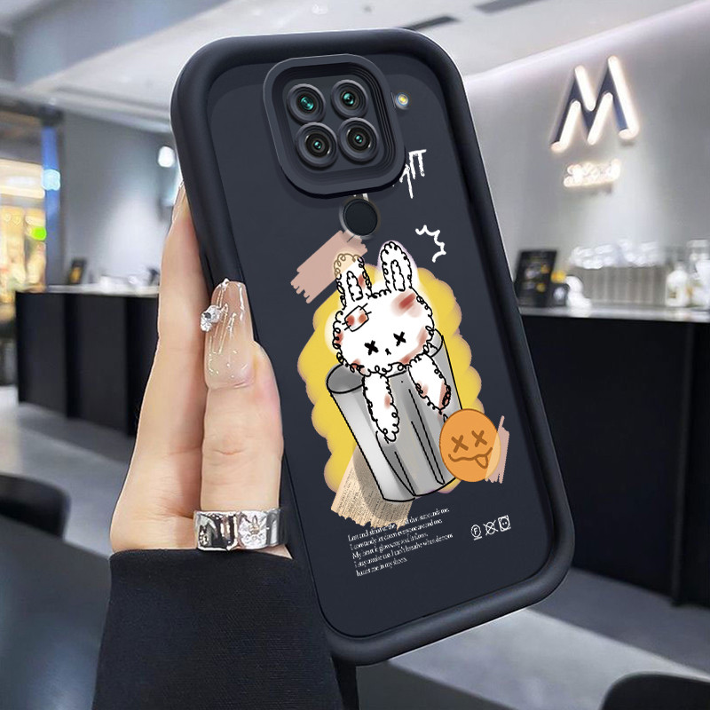 Casing Hp Untuk Xiaomi Redmi Note 9 Redmi Note 9s Case Casing terluka pola boneka Cesing Kasing Anti