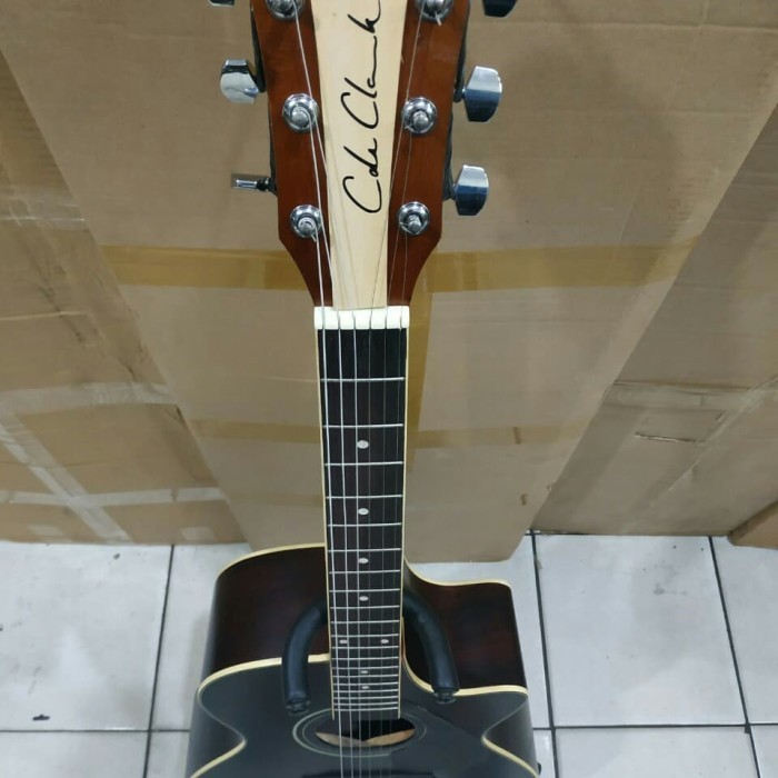 Gitar akustik cole clark hitam murah garansi