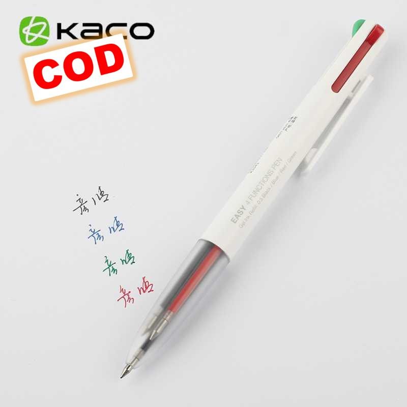 

Pulpen 4 Warna Multifungsi Gel Pen Pena Bolpoin 0.5mm 1 PCS