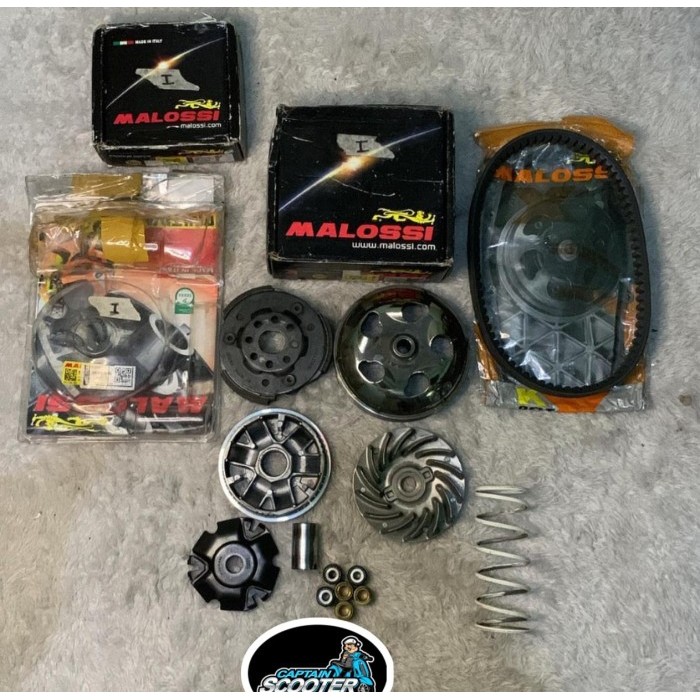 {Bekas} variator set cvt upgrade malossi vespa 150 cc 150cc sprint prima lx s Murah