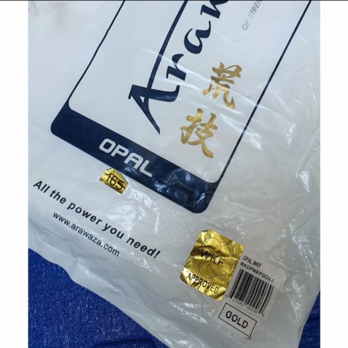 New BAJU KARATE ARAWAZA OPAL GOLD SERIES WKF APPROVED