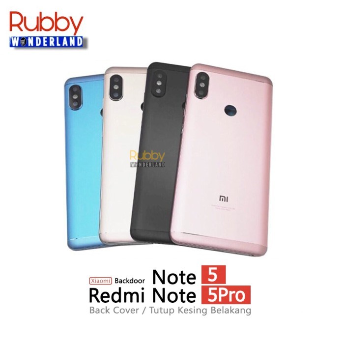 ORIGINAL XIAOMI REDMI NOTE 5 BACKDOOR - KESING BELAKANG