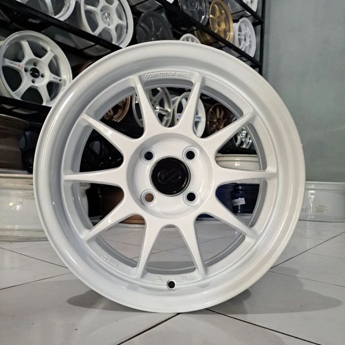 VELG MOBIL RING 15 ENKEI TARMAC VELG RACING R15 SIGRA MOBILIO BRIO