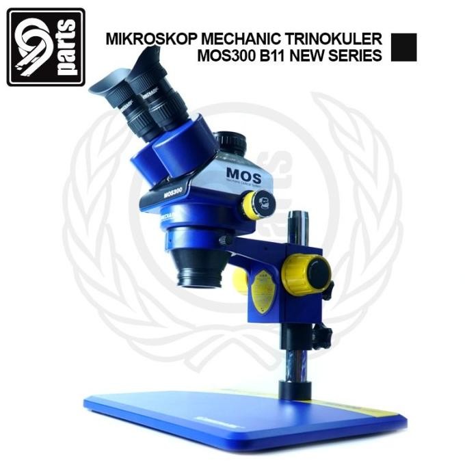 Mikroskop Mechanic Trinokuler Mos-300 B11 New Series / Mikroskop Trinokuler Mechanic Mos300 B11 New 