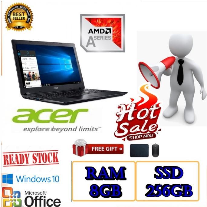 Laptop Acer Aspire 3 A314-33 N4000 Ram 8 Ssd 256Gb (Free Gift) Diskon Pekan Ini