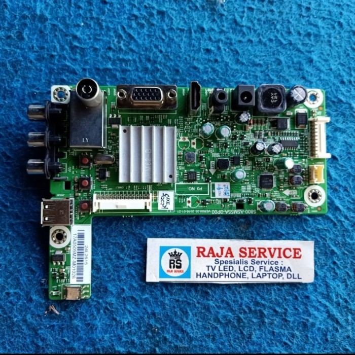 MB TV LED TOSHIBA 24L1600VJ MAINBOARD BOARD MOTHERBOARD MOBO MESIN