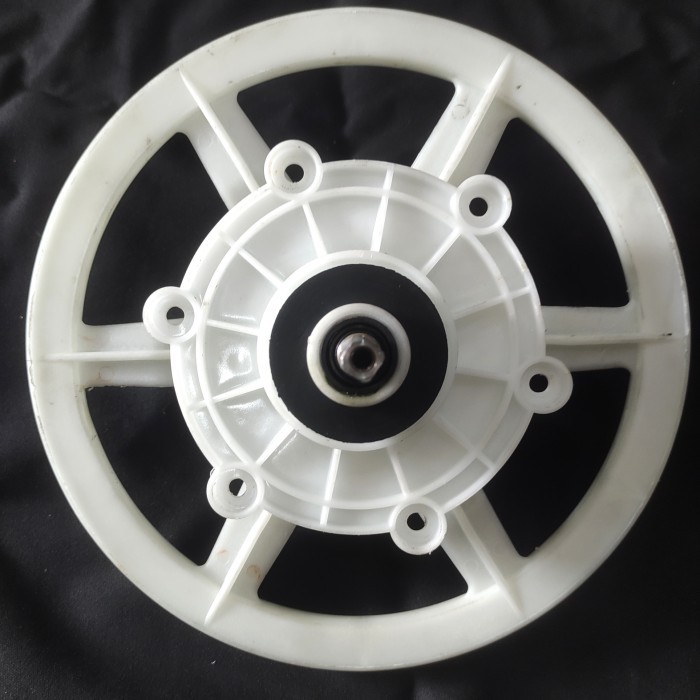 Gear Box Mesin Cuci 2 Tabung Aqua Sanyo 1 Set plus Pulley puly gearbox