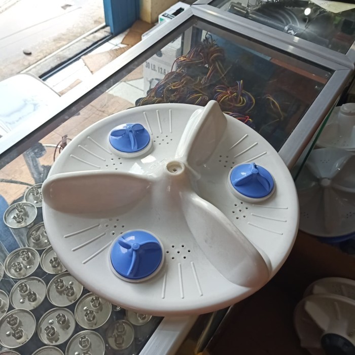 pulsator mesin cuci Sanken toshiba polytron diameter 34CM