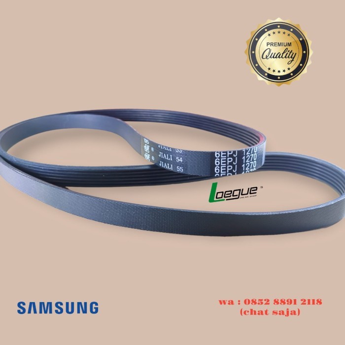 Fan Belt Karet Bel 1270 Mesin Cuci Front Loading Samsung Midea