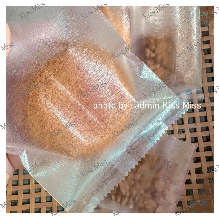 

7x10 - LUXURY TEXTURE - Plastik OPP cookies TANPA LEM - TEBAL - kue kering - nastar - bakery -