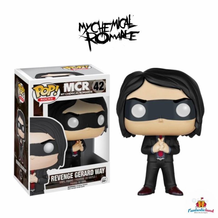Original Funko POP Rocks Music Chemical Romance - Revenge Gerard Way
