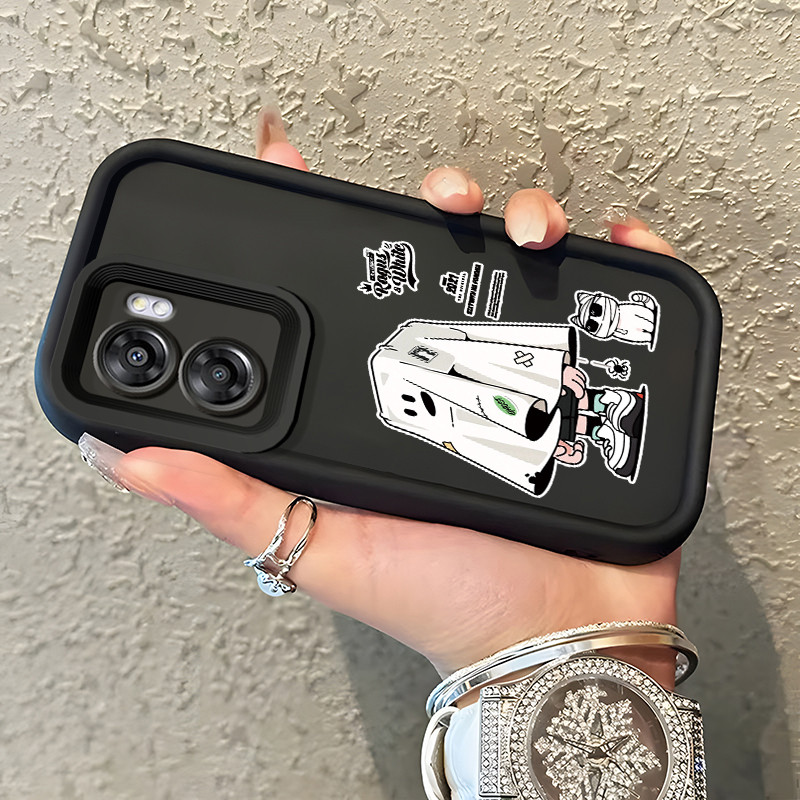 Casing Hp OPPO A57 2022 A77 A2022 A57s A57e A77s Case Casing HP Kesing Robot penutup pelindung silik