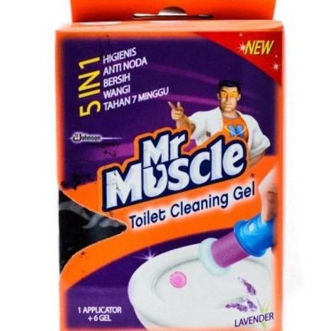 Toilet Cleaning Gel Mr.Muscle/Pembersih Toilet Gel Mr.Muscle