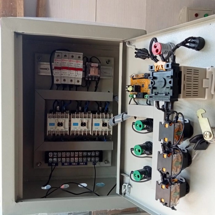 newstok panel blower kandang ayam ch,3blower 1phase,