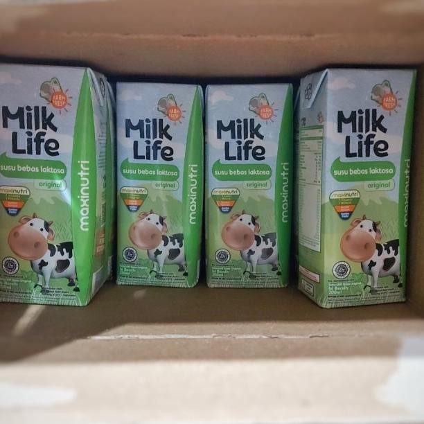 

Lk Life Uht Lactose Free - Susu Lklife 200 - Karton / Dus