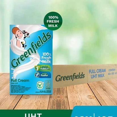 

Greenfields / Susu Uht Coklat / Strawberry / Full Cream 105Ml ( 1Dus Isi 40Pcs )