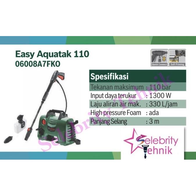 Bosch Jet Cleaner Aqt 110/Mesin Cuci Steam Bosch Aqt110