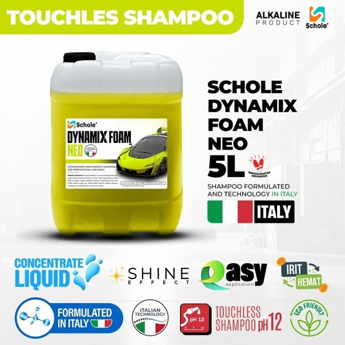 BEBAS ONGKIR - Schole Dynamix Foam Neo 5 Liter - Touchless Shampoo