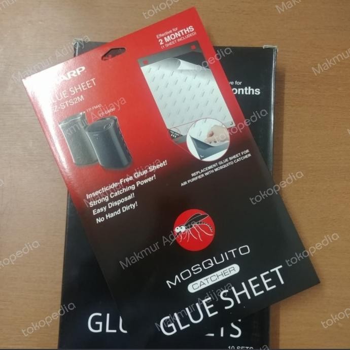 

TERBARU - Sharp mosquito glue sheets Lem perangkap nyamuk Airpurifier SHARP