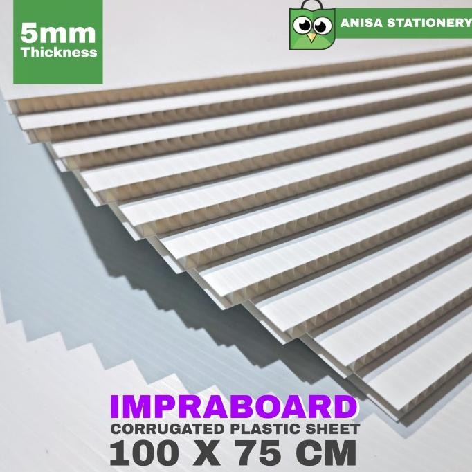 

Terbaik Infraboard Impraboard 5Mm 100X75 Cm / 100 X 75 Cm / 75X100 Cm Pp Board