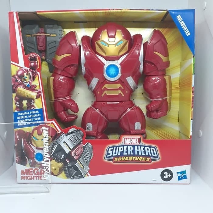 ORIGINAL Marvel Hulkbuster Mega Mighties Iron Man Preschool Hasbro