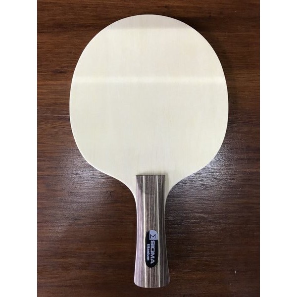 Kayu Bet Bat Pingpong Tenis Meja Sigma Titanium Carbon Fl