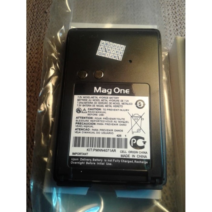 Batre Ht Motorola Mag One A8