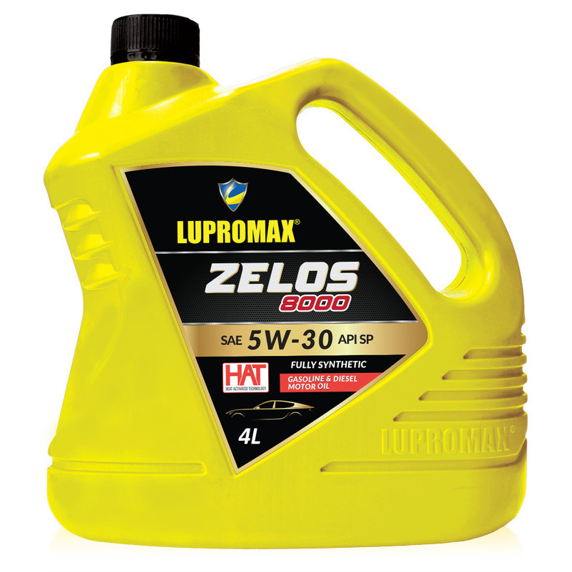 Oli Mobil Fully Sintetik Lupromax Zelos 8000 5W-30 - 4 Liter New