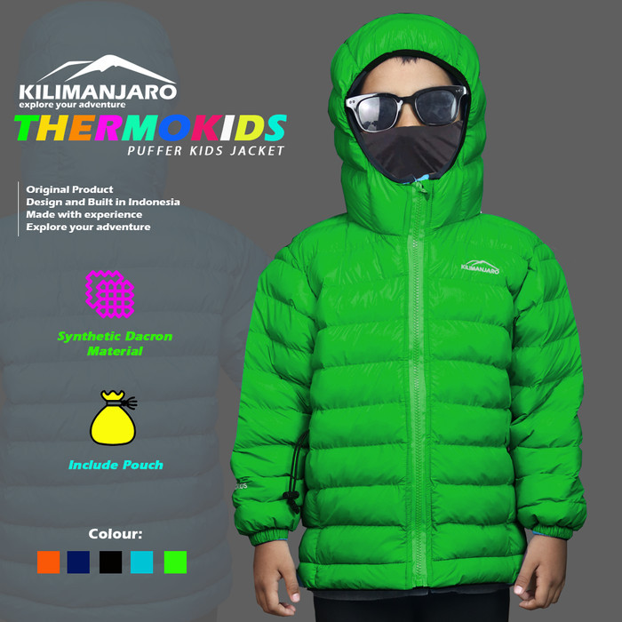 Jaket Gunung Anak Kilimanjaro Thermokids - Jaket Gunung Gelembung Anak