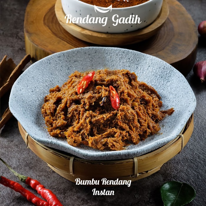 

Bumbu Rendang Instan - Rendang Gadih