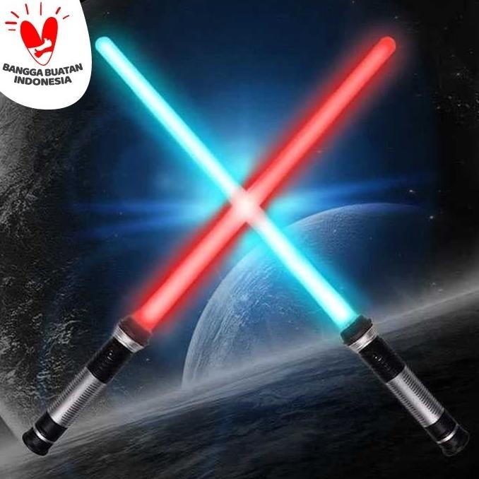 FIGUR SET Pedang Mainan Star Wars Double Bladed Lightsaber Star Wars