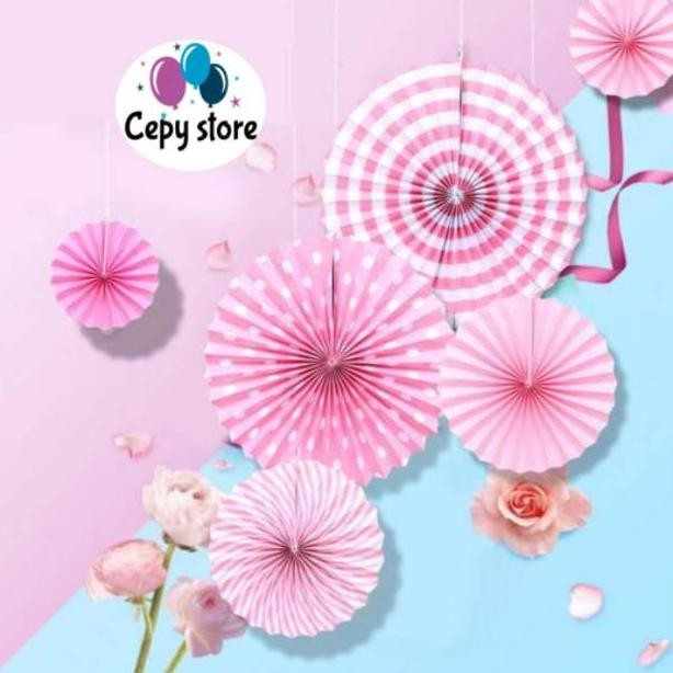 

BISA COD Paper Fan Pink Set / Paper Fan Baby Pink Set uk-68