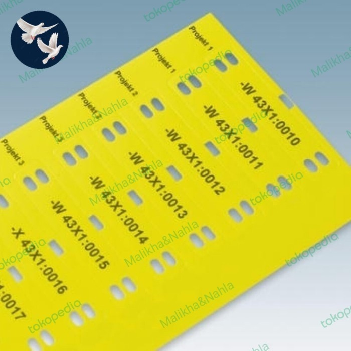 

*#*#*#] Cable marker, continuous, thermal transfer print