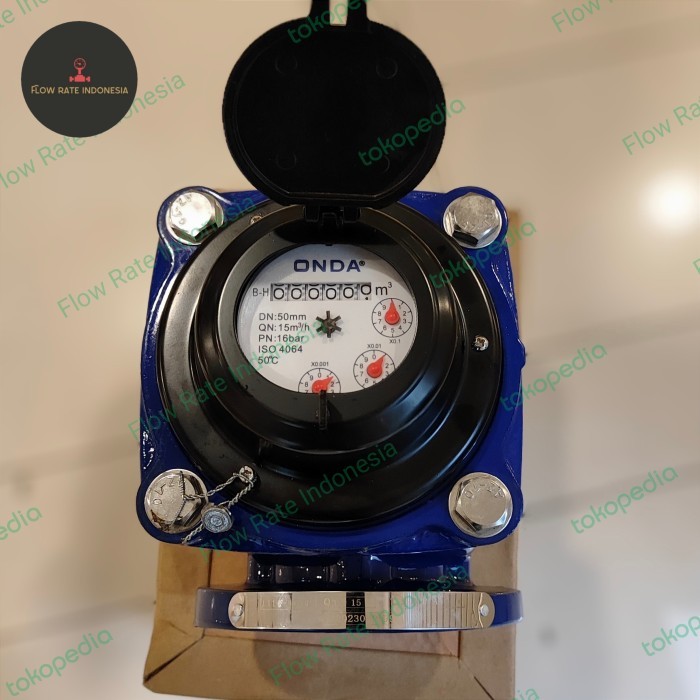 

newgan!! Water Meter Onda 2 Inch / Meteran Air Onda DN50