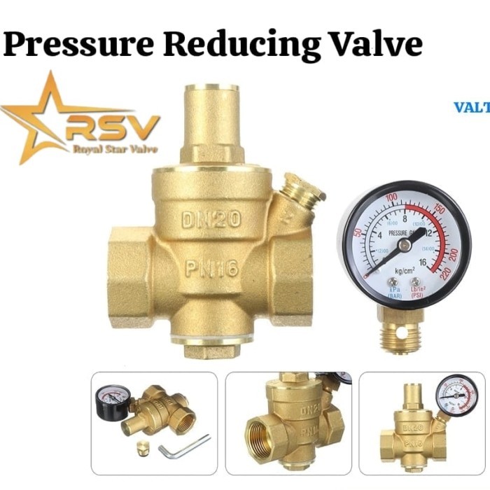 newgan Pressure Reducing Valve/ Pressure Regulator Water 1 Inchi