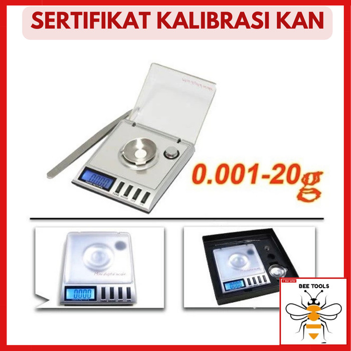 

newgan!! Timbangan Digital 0.001 gr PS31 Sertifikat Kalibrasi KAN