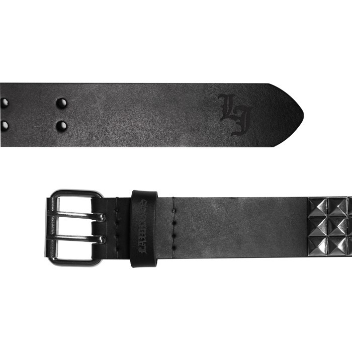 Lawless - Viserion Studded Leather Belt - Chrome