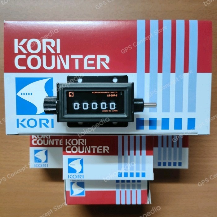 

newgan!! KORI SEIKI Mechanical Revolution Counter Type LB-207-5 (LB-5) JAPAN