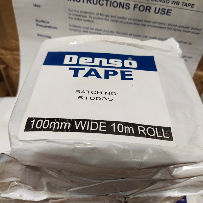 

newgan!! Denso Tape 4" ( 100mm ) x 10 meter