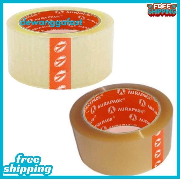 

AURAPACK LAKBAN BENING COKLAT 48MM 90 YARD 50 MIKRON 2 INCH TERBAIK