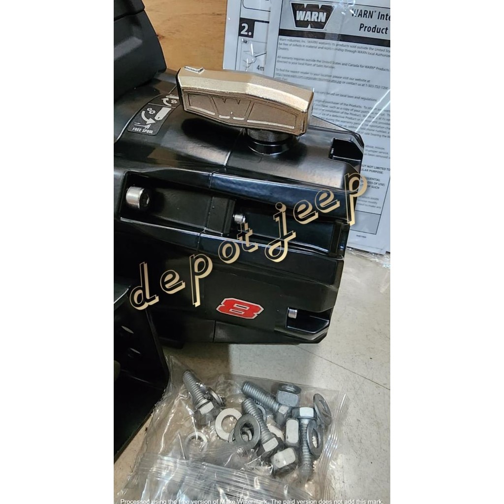 Winch Warn Vr Evo 8 Sling Baja