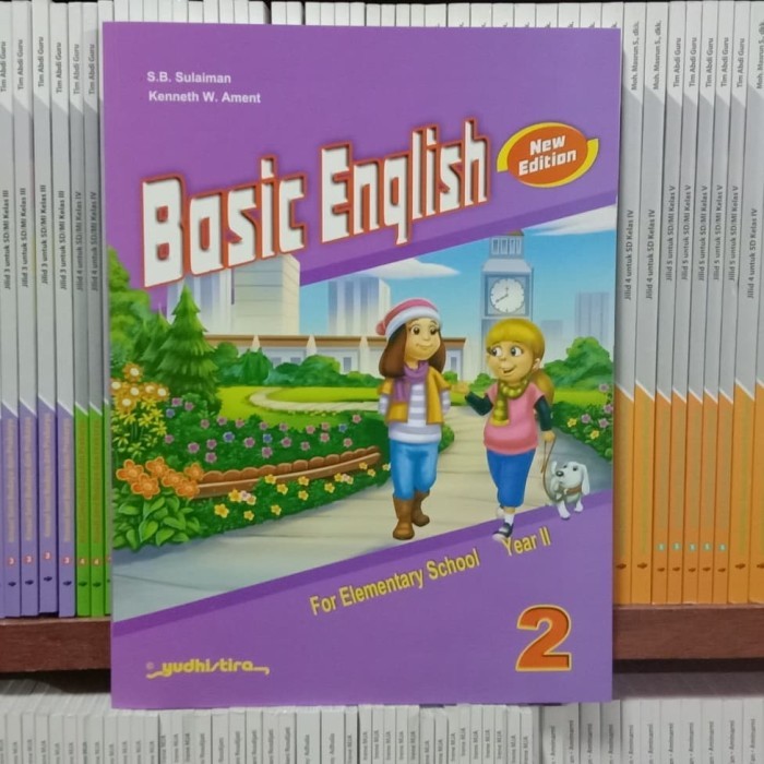 

basic English SD kelas 2 buku bahasa Inggris penerbit yudistira