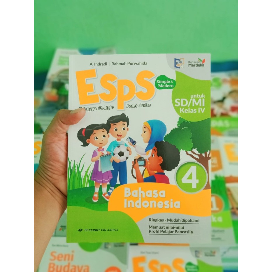

Buku ESPS Bahasa Indonesia Kelas 4 SD Kurikulum Merdeka