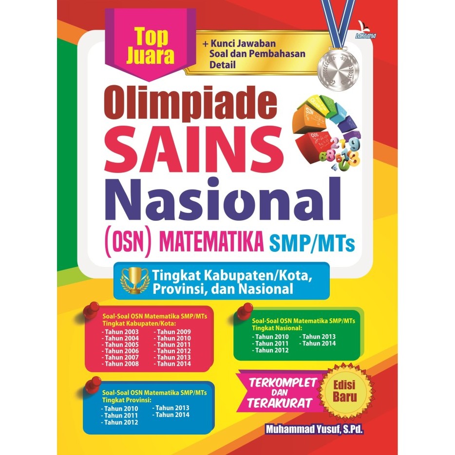 

Buku Top Juara Olimpiade Sains Nasional OSN Matematika SMP MTs