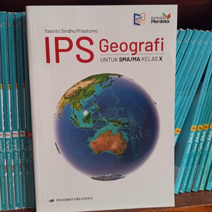 

BUKU IPS GEOGRAFI KELAS 1 10 X SMA ERLANGGA KURIKULUM MERDEKA