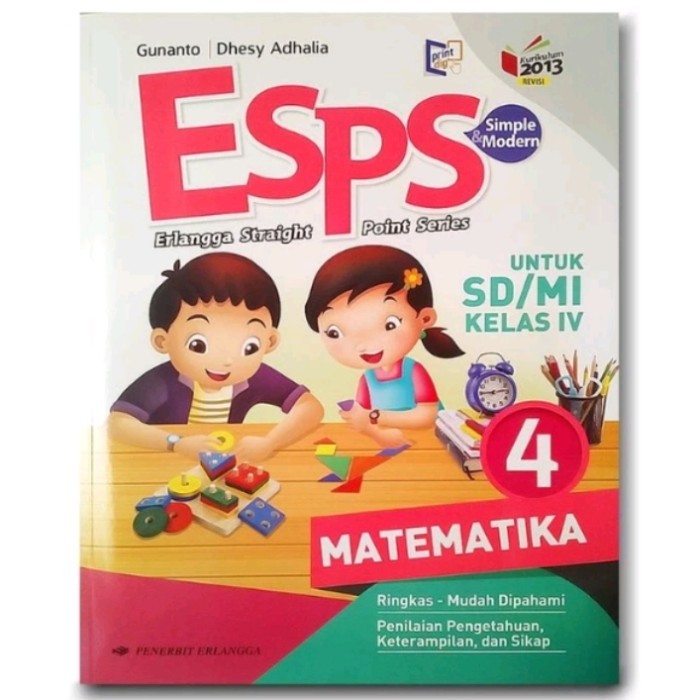 

Buku SD Esps Matematika Kelas 4 - Erlangga K13