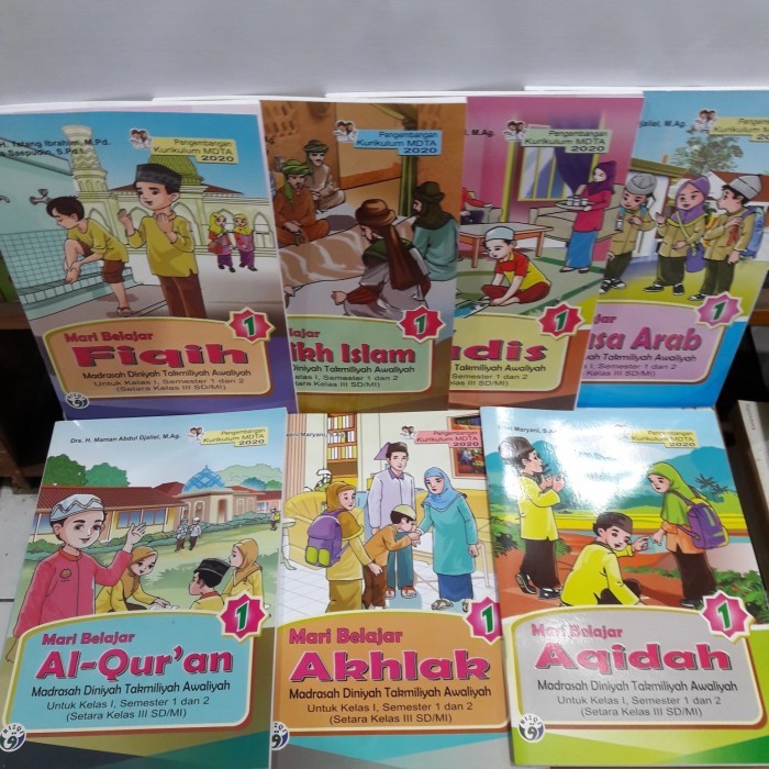 

Buku MDTA Kelas 1 Kurikulum Terbaru 2020 Area JawaBarat